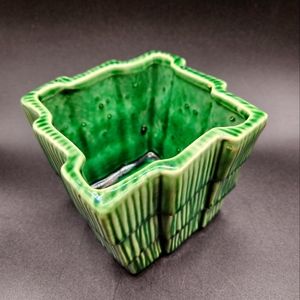 Vintage MCM Bamboo pattern vase